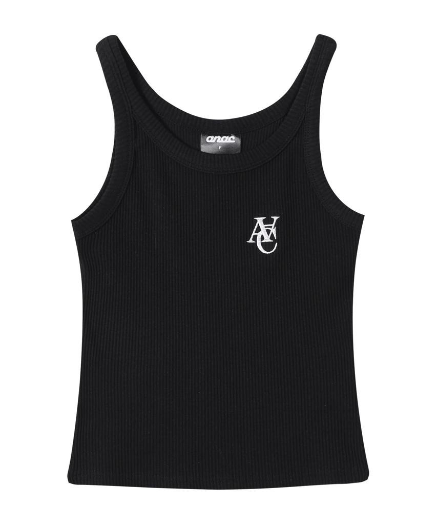 ANOTHER ARCHIVE Women'S Sleeveless Overlap Ribbed Sleeveless_White