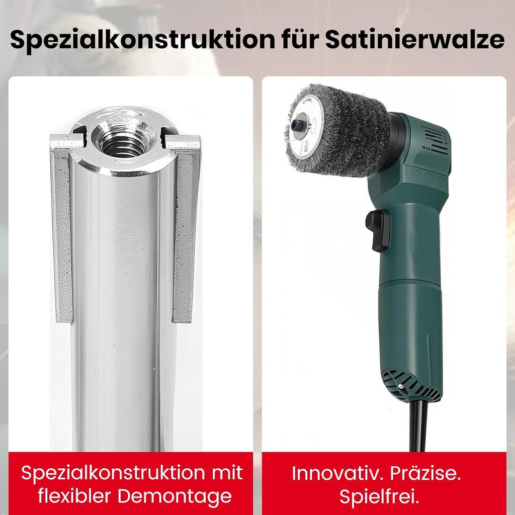 M14 Thread Adapter For Satin Machines Angle Grinders Polishers Stainless Steel Quick Change Extension Rod