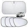 Подходит для лобового стекла автомобиля GK Honda Fit 2013 февраль Боковой свет Тепло UV Салон автомобиля Набор Fit Солнцезащитный козырек, Солнцезащитный экран, GK3/4/5/6, GP5/6 (Сентябрь - 2020),