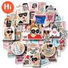50Pcs New Stickers Cute Stickers Notebook Mobile Phone Stickers