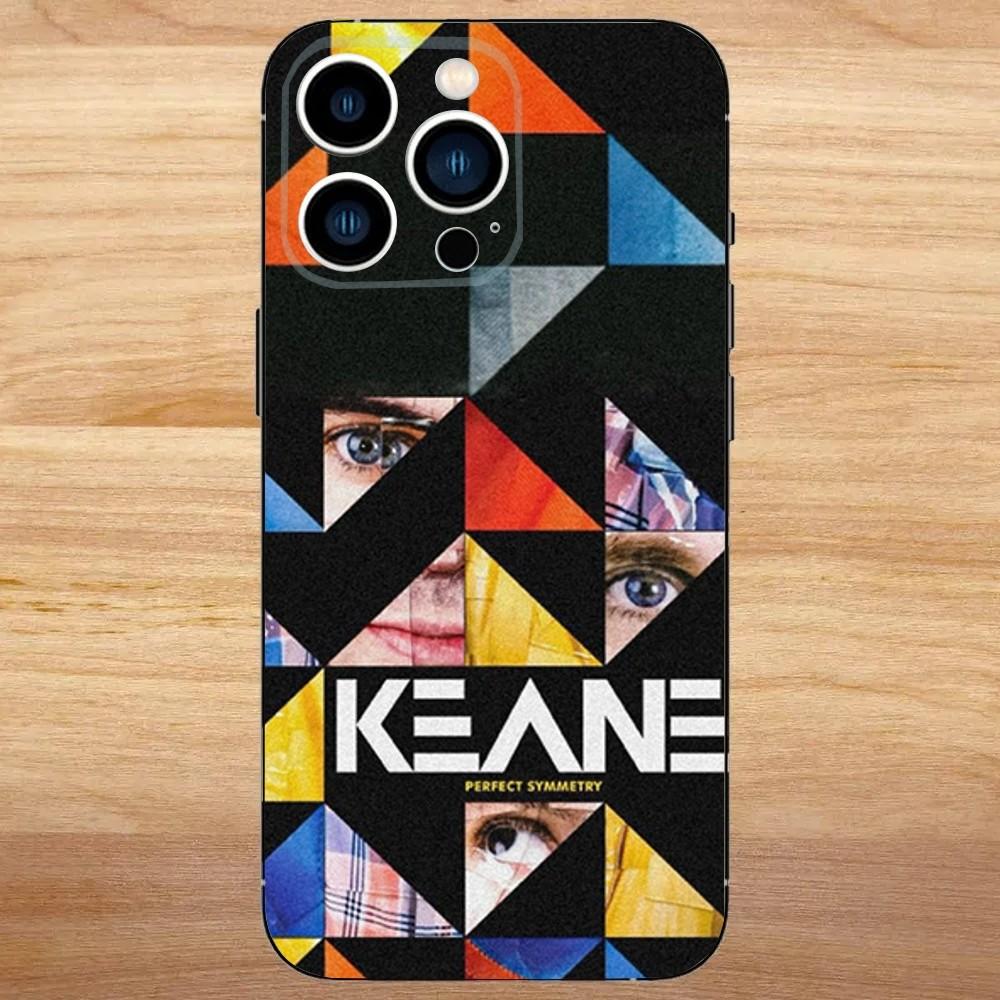 Музыкальный K-KEANE Чехол для телефона для iPhone 16,15,14,13,12,11,Mini,Pro,SE,MAX Белый Матовый Ударопрочный Чехол