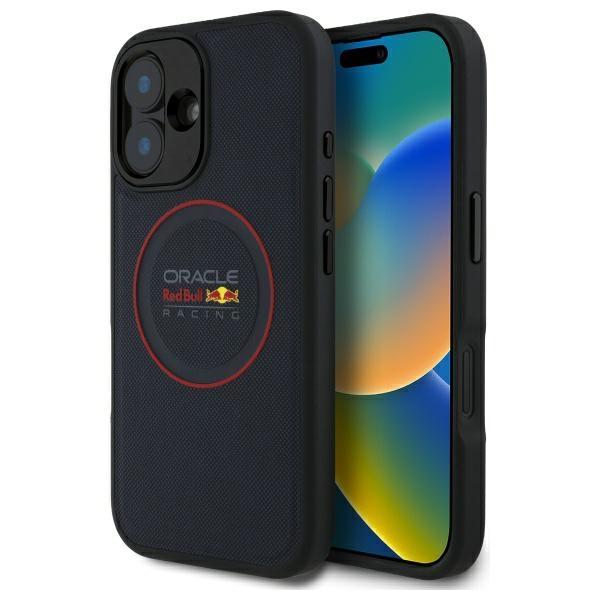 Etui do iPhone 16 Plus Red Bull MagSafe Skórzane Czerwone