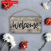 2d Flat 20*10cm, Wooden Home Decor, Welcome Signs, Creative Decorative Signs, for Home, Kitchen, Garden, Bedroom, Bar Decor.