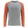 SIMMS camouflage fishing suit Luya long-sleeved crew neck T-shirt men's summer sunscreen suit quick-drying breathable fishing suit