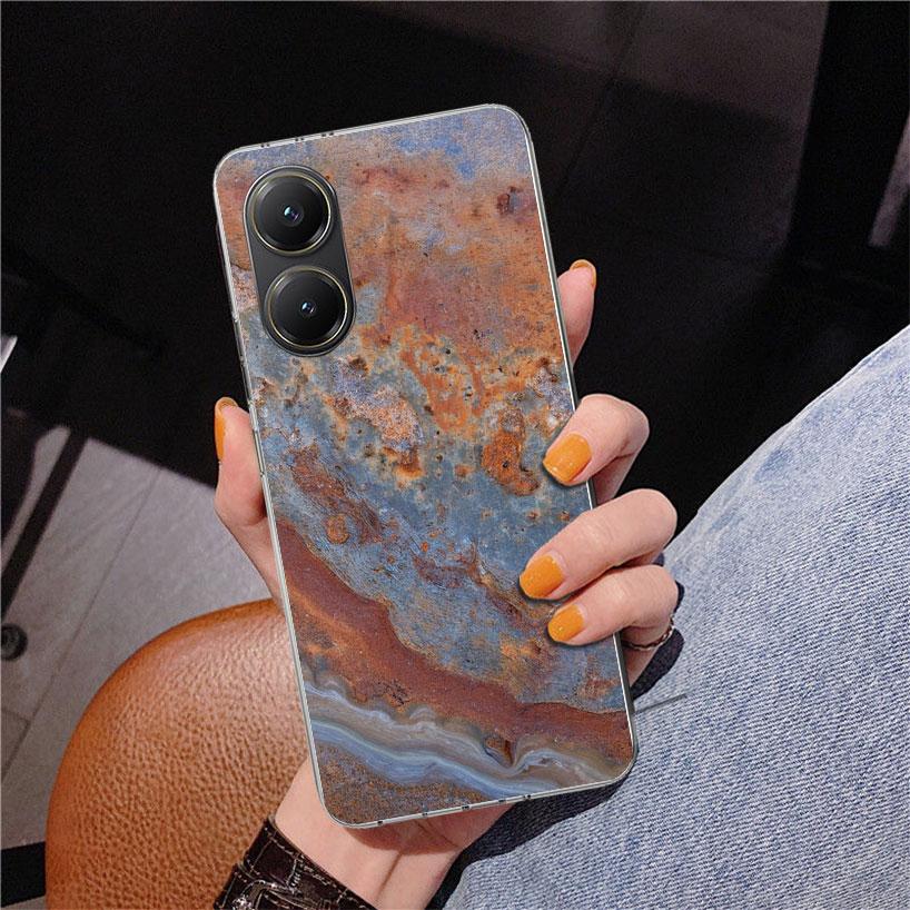 Винтажный промышленный стиль Ржавый узор Чехол для телефона для Xiaomi Poco X7 X6 X5 Pro F7 Ultra Redmi 15C 15 13C 13 12C 12 10 10A 10C 9
