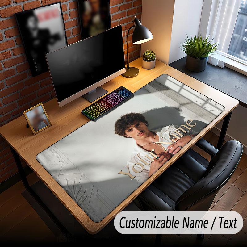 Custom Name Extended Mouse Pad,Benson Boone Gaming Desk Mat For Home Office Desktop Decor