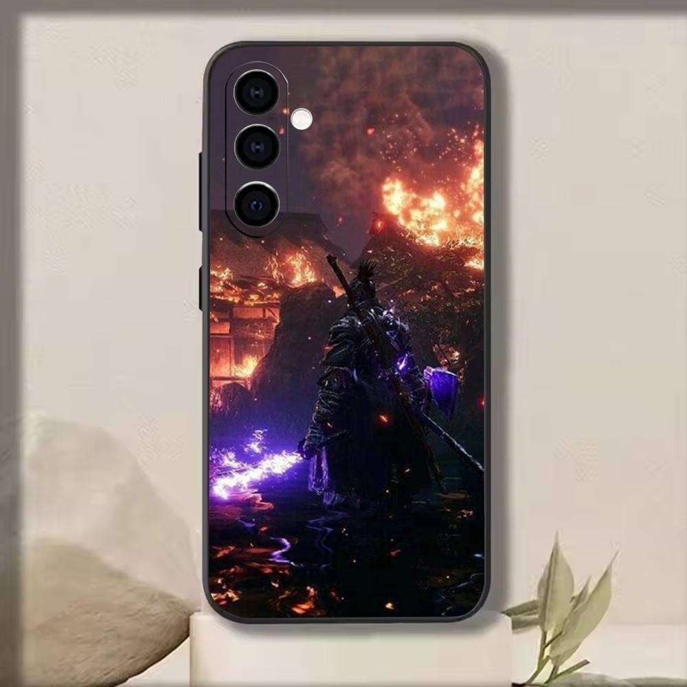 Sekiro Shadows Die Twice Чехол для телефона Samsung Galaxy A73,A72,A71,A70,A53,A52,A51, Мягкий силиконовый черный чехол
