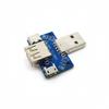 USB Adapter Board Male To Female Micro Type-C 4P 2.54mm Inline USB4