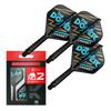 Target Darts Phil Taylor KFLEX Flight Shaft 2 Kflex Flight Short and Medium & System, No. (Standard) All-in-One 3-Pack (19mm), In-Bite (26mm),
