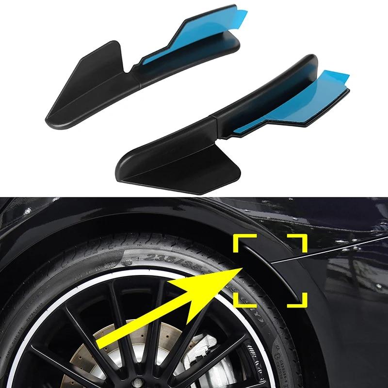 Углеродное волокно для Mercedes CLA C117 CLA45 AMG CLA180 CLA200 CLA250 2013-автомобильный задний бампер, расширитель крыла, колесо для бровей