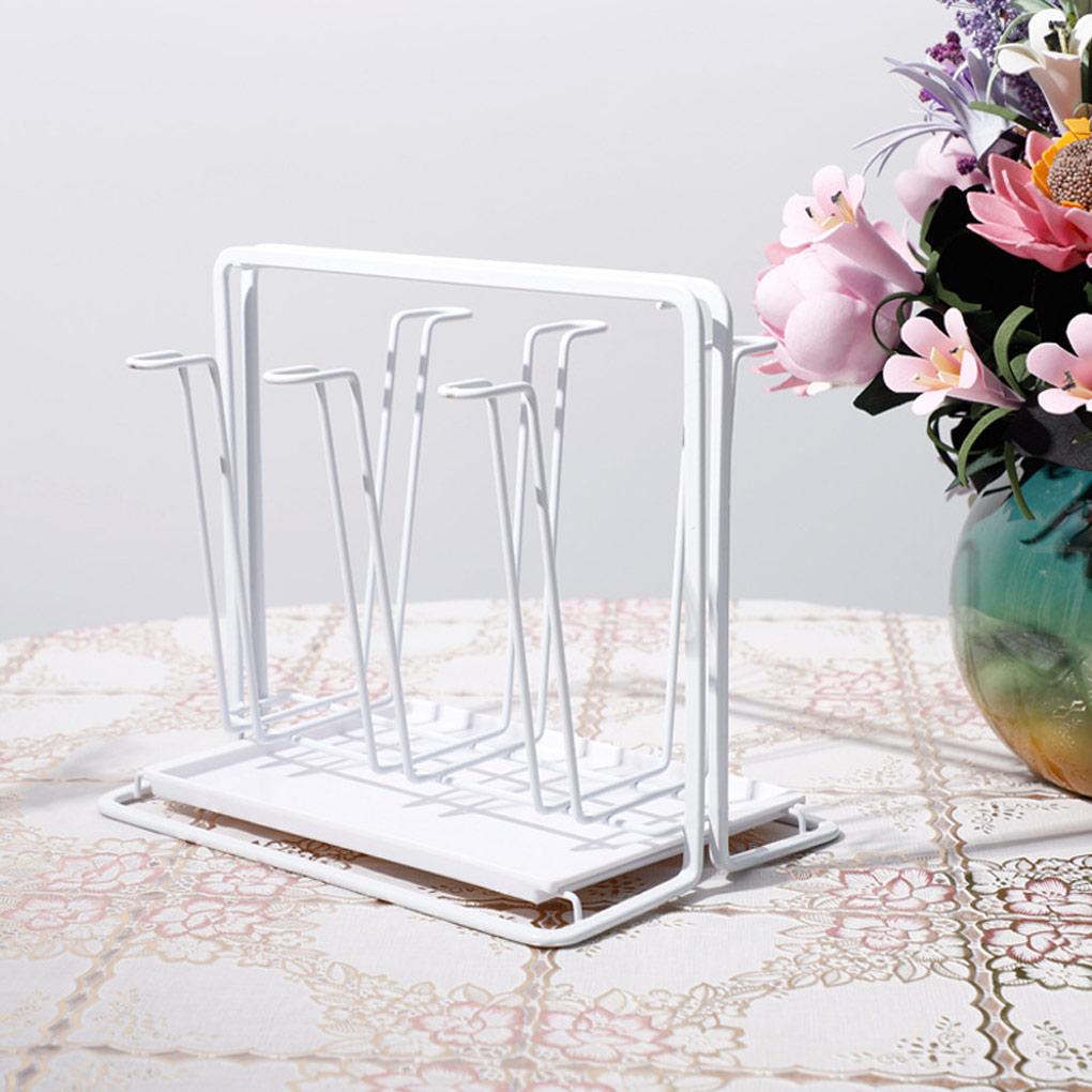 Strong Load-bearing Bottle Holder For Kitchen Organization Creative Cup Holder Base Drain Rack Tray