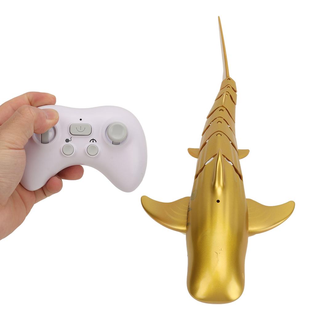 2.4G Remote Control Shark Toys Simulation Electric Shark Toy with Light Underwater Remote Electric