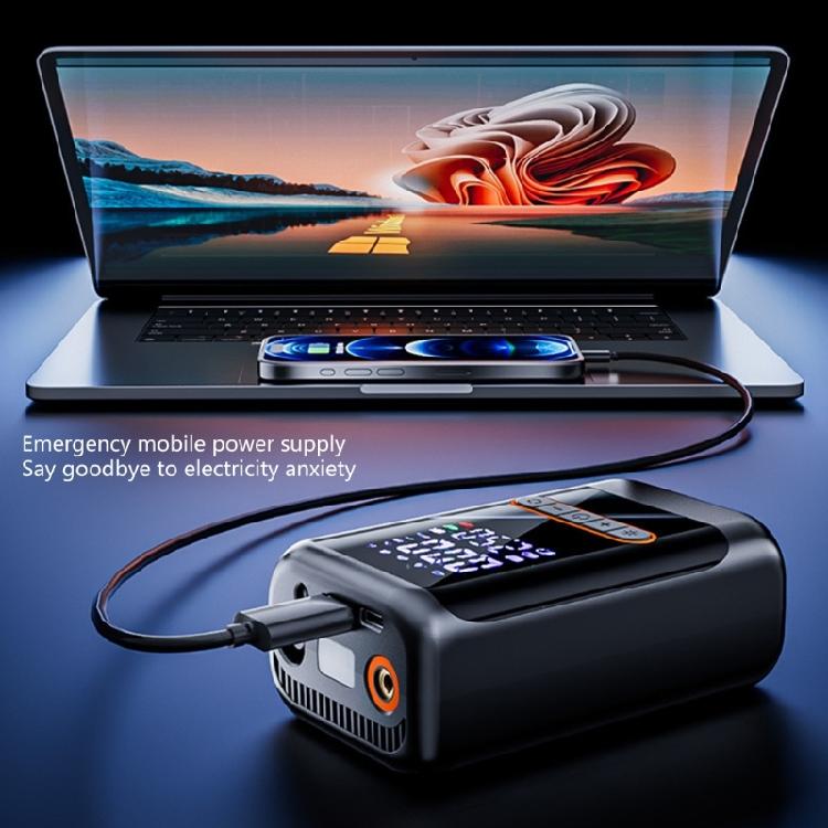 Портативный насос для шин с возможностью зарядки от USB Эффективный воздушный компрессор Перезаряжаемые воздушные насосы для автомобиля и велосипедов