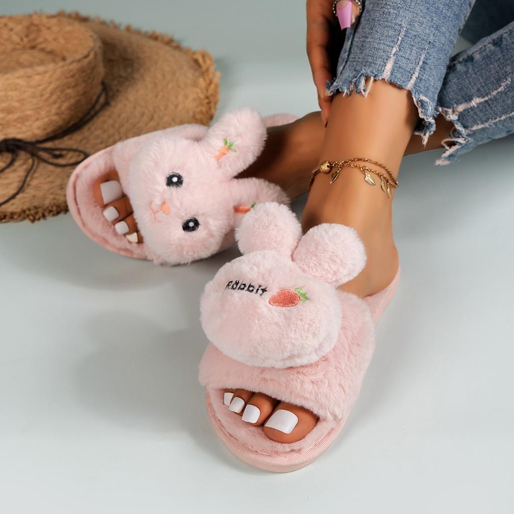 Женские плоские тапочки, удобные, легкие, неглубокие сандалии, весна 2024, дизайнерские замшевые тапочки, милые домашние тапочки для женщин