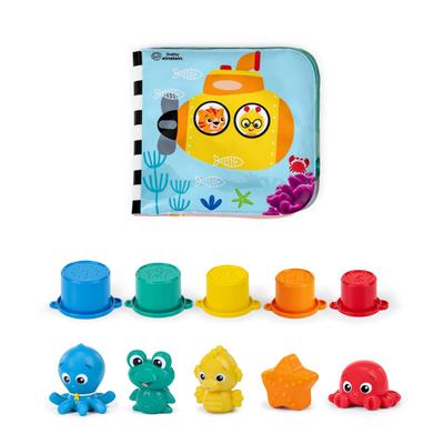 Baby Einstein Kids2 Осьминог Опус и Его Морские Друзья Набор Игрушек для Ванны (17364) - Идеально подходит для купания, времени купания или в качестве подарка на день рождения или Рождество