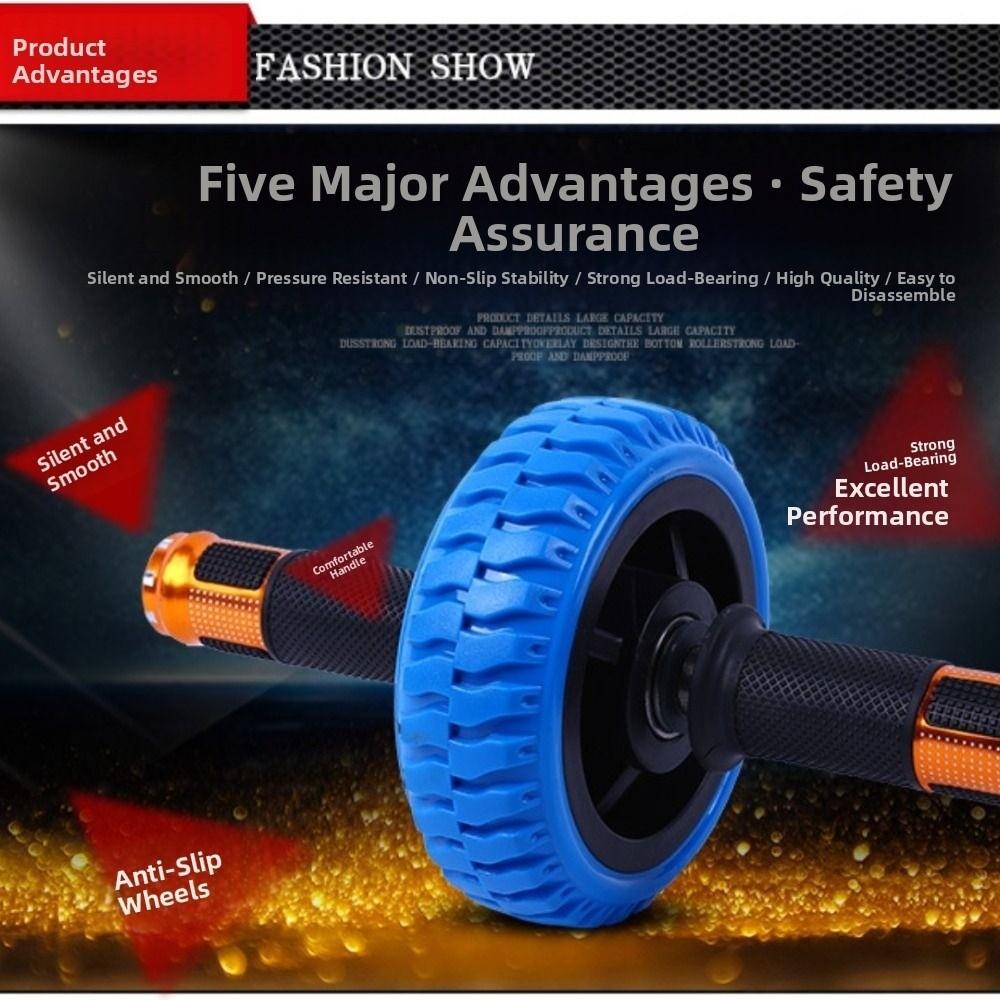 Single-wheel Abdominal Workout Roller Strong Load Bearing Abdominal Exercise Wheel Beginners
