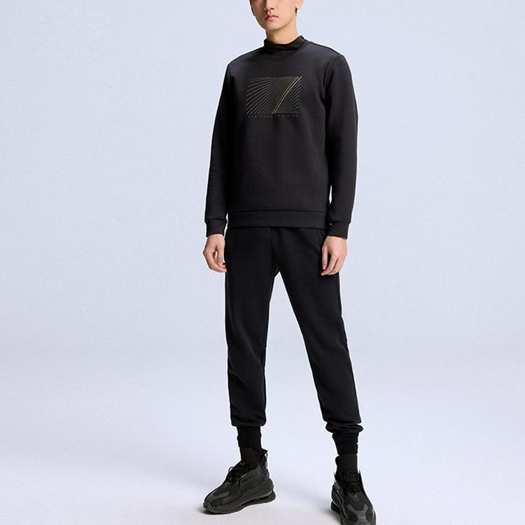 Anta Variety Training Collection Sweatshirt Men's Black 152217737-3