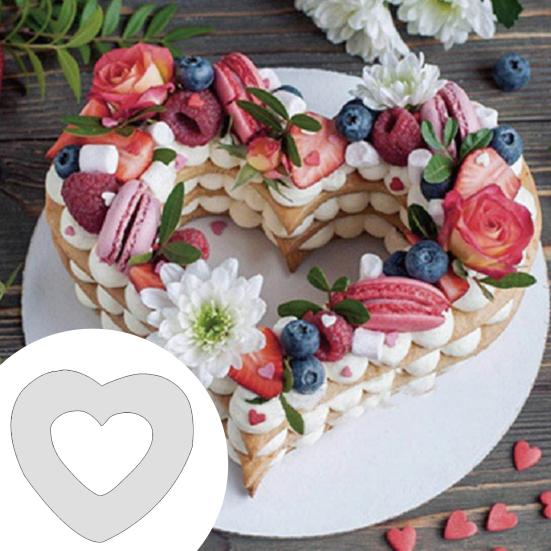 Шикарный противоударный торт «сделай сам», 5 размеров, антидеформированный, легко чистится, форма для выпечки торта, кухонный инструмент, эпоксидная форма для рукоделия