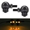 Fog Light Signal Motorcycle LED Lights Skull Shape Lights ABS Plastic Material