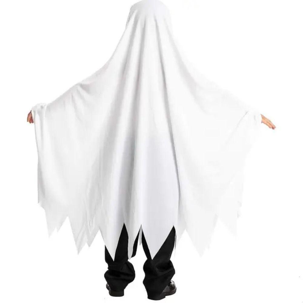 Tassels Ghost Costume Cape White Halloween Costumes Cute Halloween Cloak Cape All Saints' Day