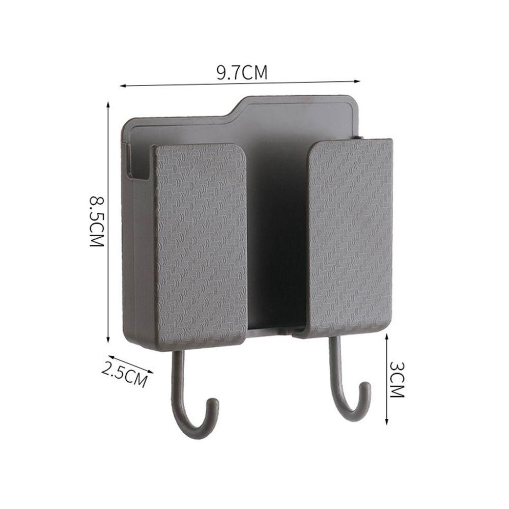 Настенный держатель для пульта дистанционного управления, перфорированный ящик для хранения телефона, дом