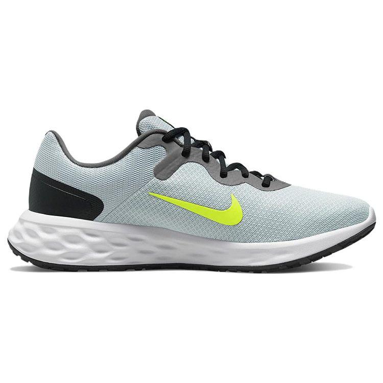 Nike Revolution 6 Next Nature Pure Platinum Volt мужские кроссовки серые белые черные DR9882-001