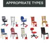 Chair Cover Office Computer Chair Split Seat Cover Washable Backrest Cover Seat Cushion Slipcover Removable Arm-chair Protector