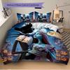 3Pcs Nightmare Before Christmas Romance Bedding Sets For All Sizes New 3D Printed Bed Cover Comforter Duvet Cover Pillowcase Bedroom Decoration