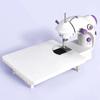 1 шт. электрическая швейная машинка мини портативная домашняя для начинающих дамская специализированная ночник педаль прямая ручная настольная две нити k