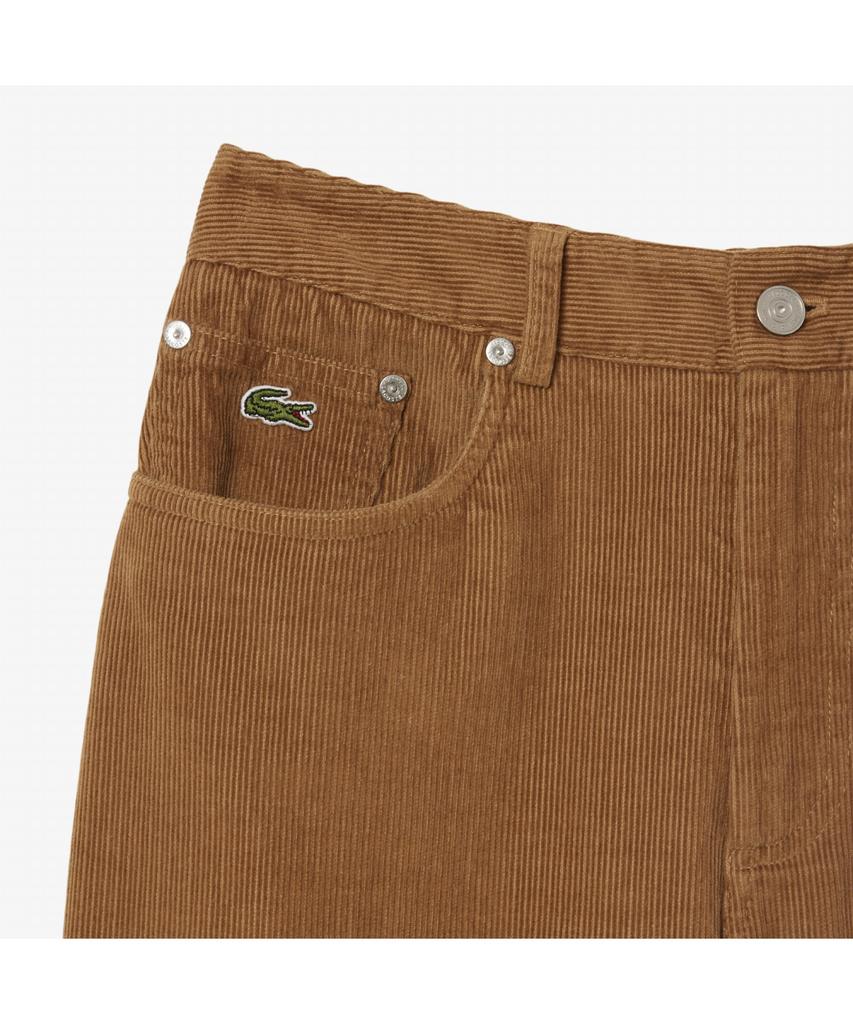 LACOSTE Women'S Corduroy Wide Pants Hf8429-55N Dpc