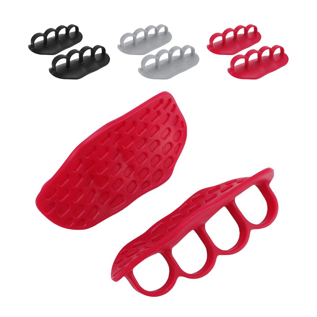 1 пара тренировочных захватов Многофункциональные резиновые захваты для тренажерного зала для тяжелой атлетики для штанги и гантелей