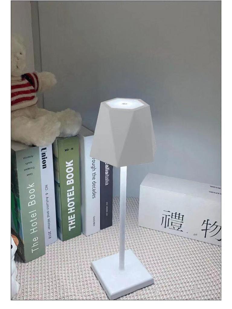 USB Rechargeable LED Table Lamp: Touch-Control Night Light for Outdoor & Indoor Atmosphere