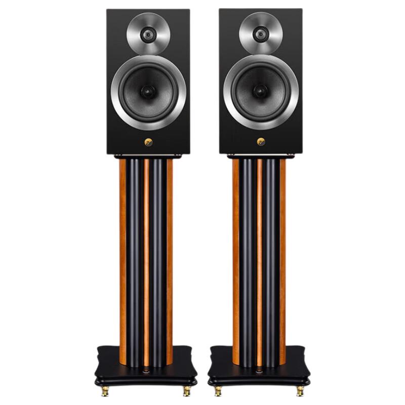 HiVi Bach+ Passive Hi-Fi Bookshelf Speakers with M Stand CN plug (adapter included) (CN version)