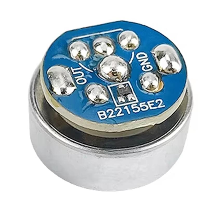 GROCE-Unidirectional Mic 16Mm Electret Condenser Microphone 2Pcs With Circuit Board For Audio For Web Celebrity Anchor