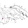 BMW 3 серии F30 Жгут проводки датчиков PDC переднего бампера - 61129365042