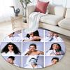 The Princess Diaries pattern round rug,Carpet Rug for Living Room Bedroom Playroom ,Non-slip Floor Mat,Holiday Gifts and Birthday Gifts.