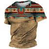 Men's T-shirt Muslim Tshirt African Dashiki T-Shirts Ethnic 3D Print Men Women Short Sleeve T Shirt Kids Tshirt Clothing