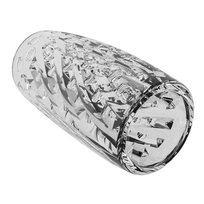 Прозрачная ТПЭ Мужская Чашка для Мастурбации Водонепроницаемый Мужской Мастурбатор Тренажер для Задержки Эякуляции Мягкая Взрослая Секс-Игрушка