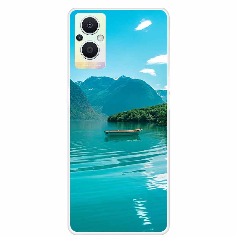 For Oppo Reno7 Lite Cases Reno 7Z Marble Clear Soft TPU Silicone Back Case For Oppo Reno 7Z 7 Z 5G Phone Cover Fundas Reno 7Lite