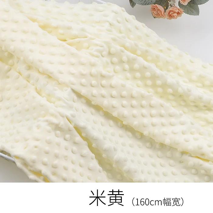 0.5м /1м Супермягкий Вельвет Бин Шорсткий Плюш Ткань Для Детского Одеяла, Постельного Белья, Плюшевых Кукол, Ткани для Рукоделия DIY TJ7286