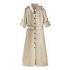 Autumn/Winter 2024 Women's Fashion Trench Coat Dress 6465