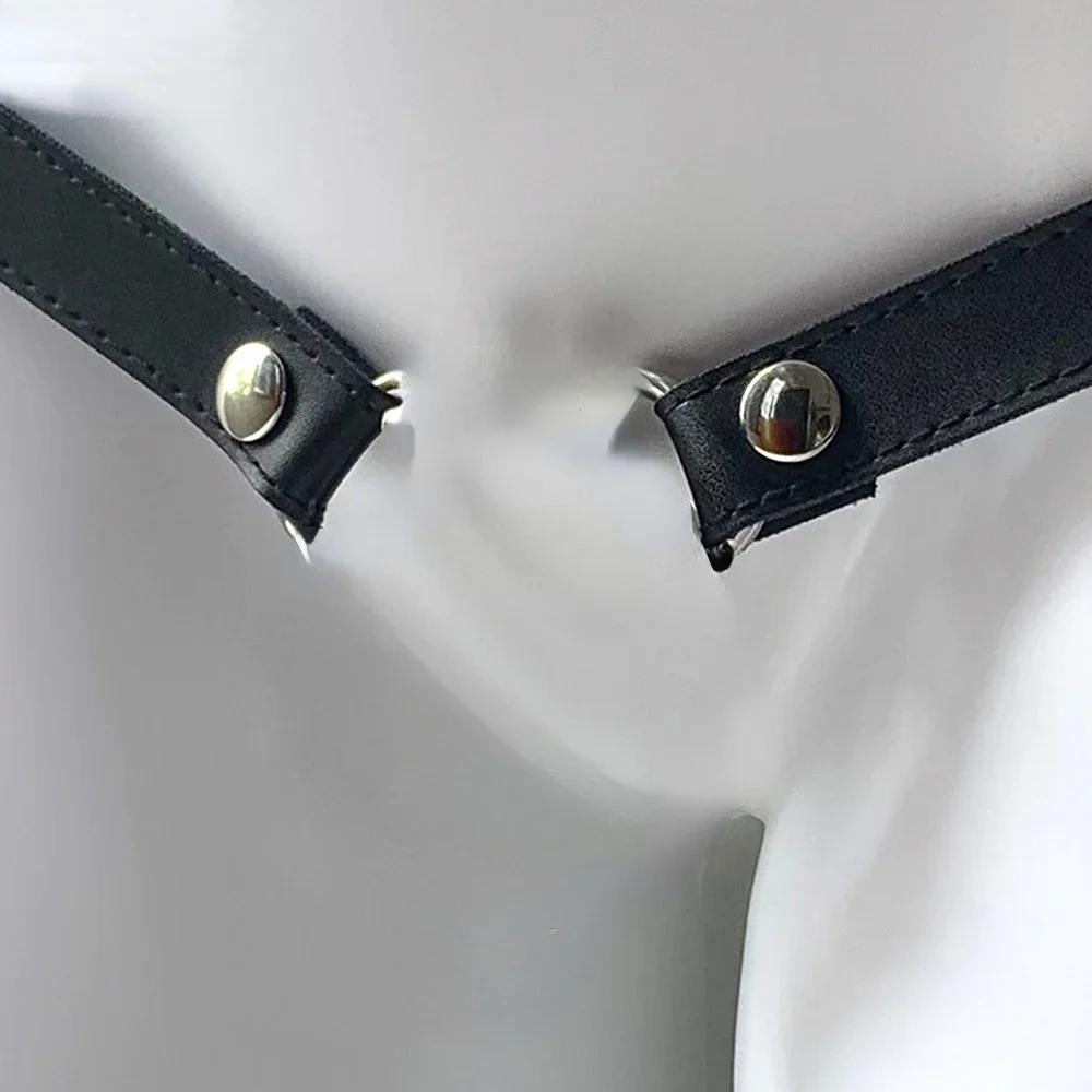 Клетка верности из искусственной кожи, вспомогательный ремень с защитой от выключения, клетка для мужского пениса, регулируемая веревка, замок целомудрия, аксессуары sexyshop