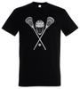 Футболка Lacrosse Gear Игрок Страсть Любовь Зависимость Мяч Клюшка для лакросса