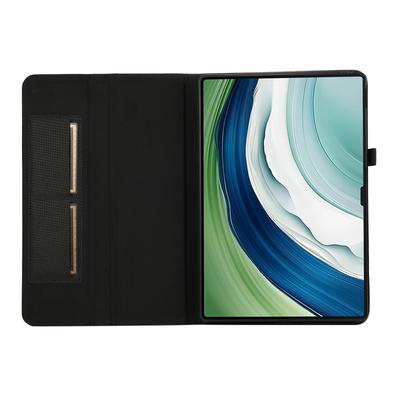 Для Huawei MatePad Pro 12.2 (2024) Кожаный чехол держатель для карт тканевая текстура подставка для планшета