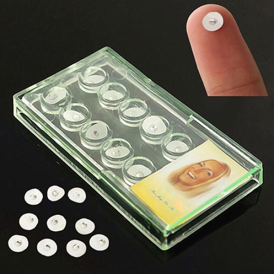 10Pcs/Box 2mm Shiny Imitation Crystal Oral Dental Teeth Tooth Jewelry Ornament