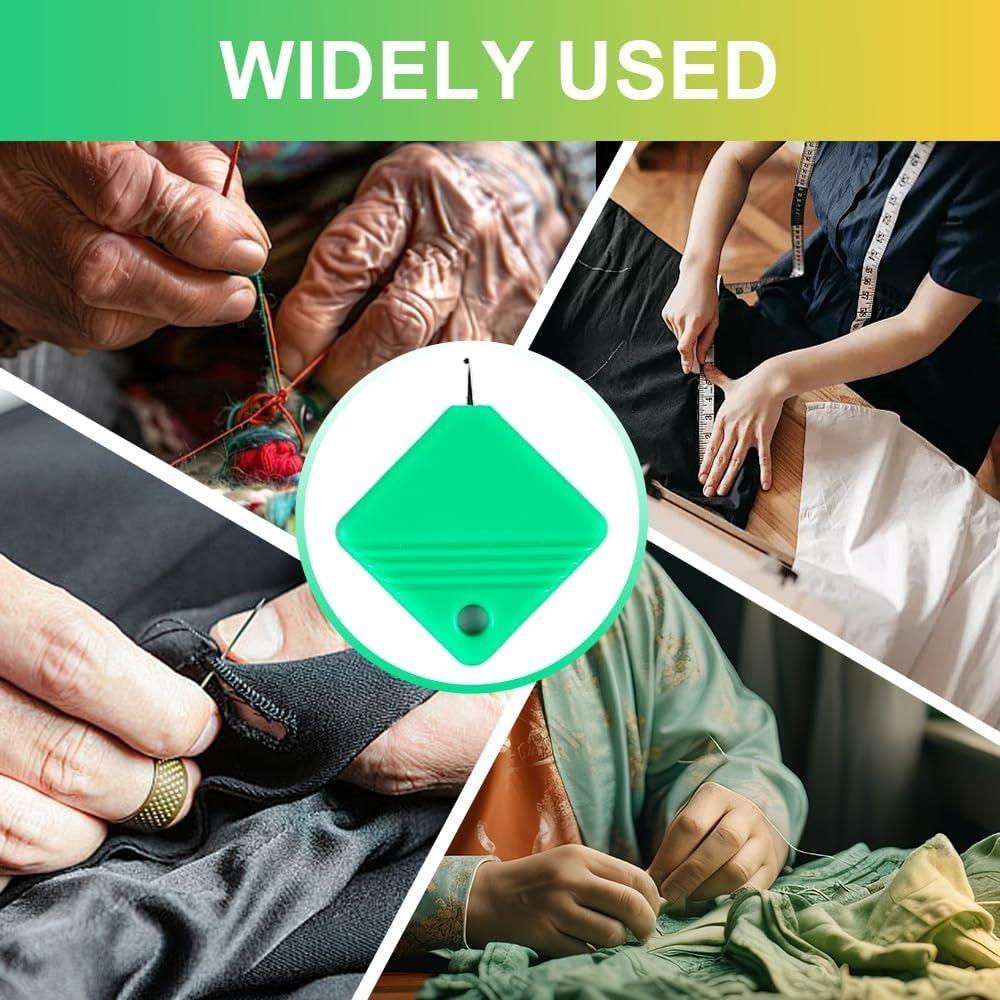 Embroidery Floss Sewing Automatic Needle Threaders Newest Sewing Supplies Tool for Hand Sewing