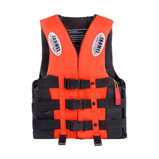 Спасательный жилет для взрослых 100N, спасательный жилет с веслом, регулируемое плавучее устройство со светоотражающей полосой для каяка, лодки, серфинга, водных видов спорта