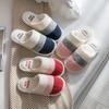 Home Thermal Cotton Slippers Autumn and Winter Couple Indoor Household Thick Bottom Non-slip Home Fluffy Slippers