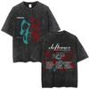 New Arrival womens Clothes Tee Shirt Homme Washed Vintage Rock Band Deftones Private Music Graphic   Clothing New in Top & Tees
