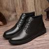 Новые роскошные мужские ботинки итальянского дизайнера, деловая обувь, зимние ботильоны из натуральной кожи, мужские оксфорды ручной работы, теплые зимние ботинки 38-48